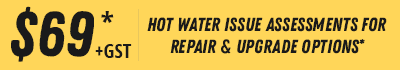 Hot Water Issue Assessments Moncks Bay
